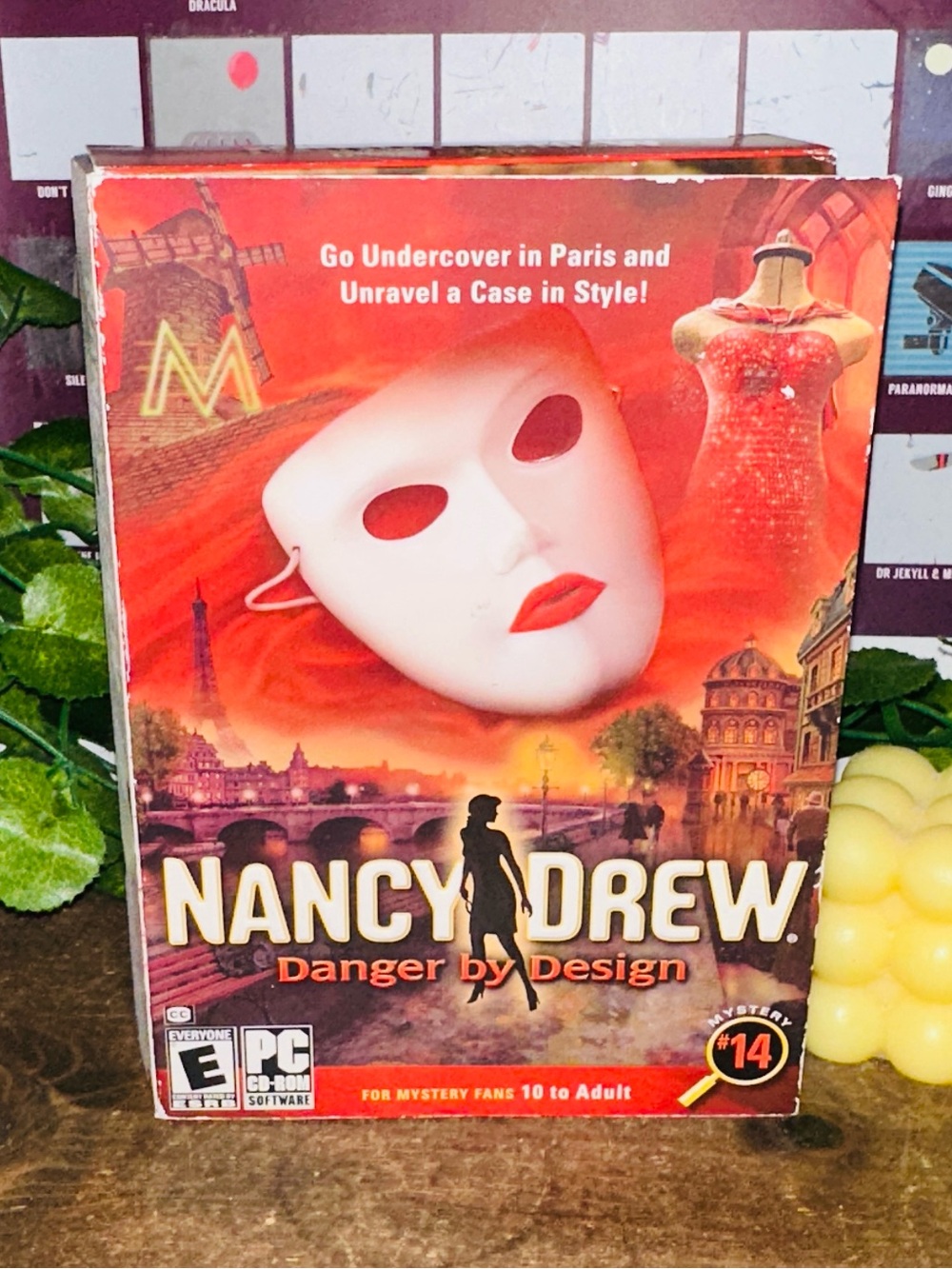 Vintage Nancy Drew Danger By Design 2000’s PC Computer Game